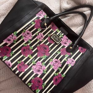 Betsey Johnson purse with additional bag inside